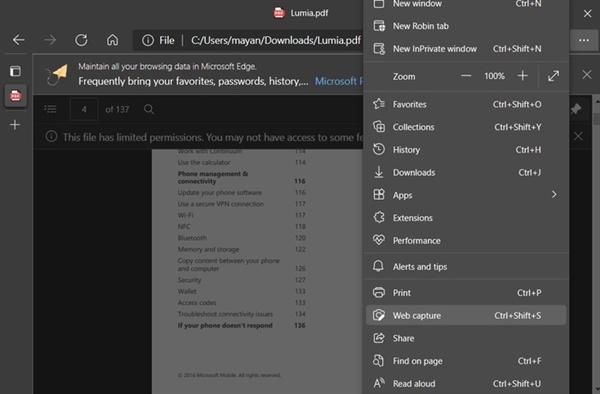 微軟Win11王牌軟件即將改進！Edge瀏覽器迎來新功能