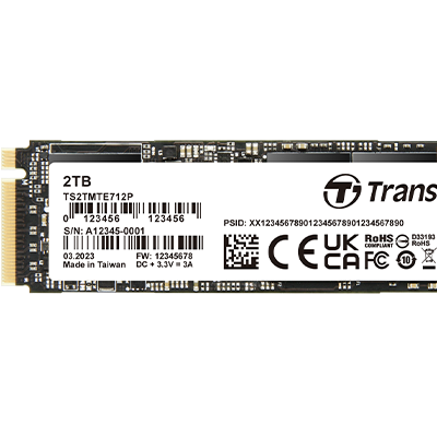transcend/創(chuàng)見PCIe M.2 SSDs MTE712P