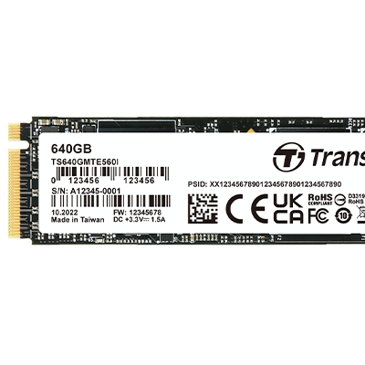 Transcend/創(chuàng)見(jiàn) PCIe M.2 SSDs MTE560I
